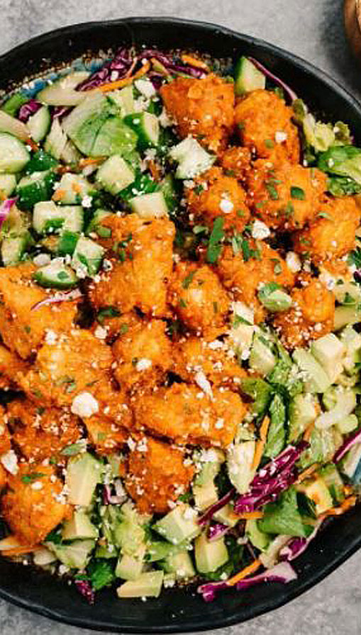 Buffalo Chicken Salad - Salad-Ology
